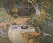 Claude Monet The lunch (san27) Sweden oil painting artist